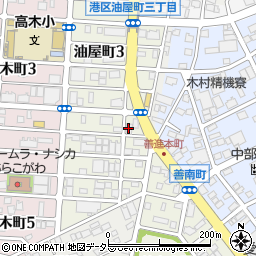 河田商店周辺の地図