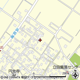 滋賀県守山市立田町1660周辺の地図
