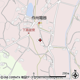 岡山県津山市下高倉東1522周辺の地図