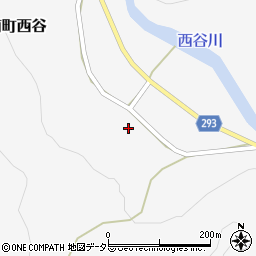 兵庫県丹波市山南町西谷228周辺の地図