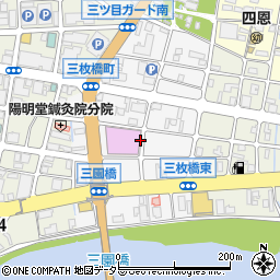 静岡県沼津市三枚橋町周辺の地図
