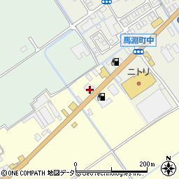 滋賀県近江八幡市東川町133周辺の地図