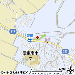 滋賀県東近江市曽根町786周辺の地図