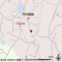 岡山県津山市下高倉東1532周辺の地図