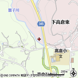岡山県津山市下高倉東2044-1周辺の地図