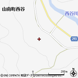 兵庫県丹波市山南町西谷234周辺の地図