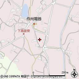 岡山県津山市下高倉東1537周辺の地図