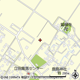滋賀県守山市立田町3587周辺の地図
