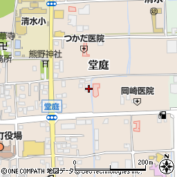 静岡県駿東郡清水町堂庭周辺の地図