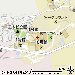 京都府南丹市園部町小山東町二本松周辺の地図