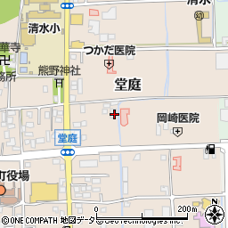 静岡県清水町（駿東郡）堂庭周辺の地図