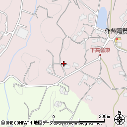 岡山県津山市下高倉東1838周辺の地図