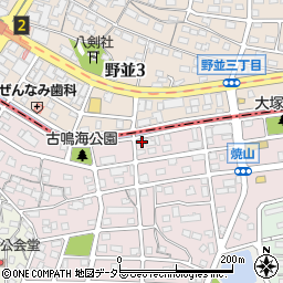 日本福祉ヘルパーステーション野並周辺の地図