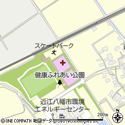 滋賀県近江八幡市竹町1178周辺の地図