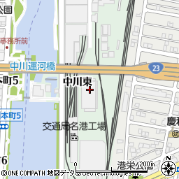 愛知県名古屋市港区熱田前新田（中川東）周辺の地図