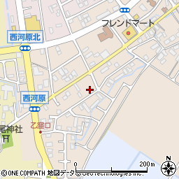 滋賀県野洲市西河原2277周辺の地図