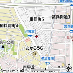 日本通商周辺の地図