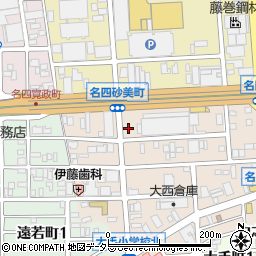 愛知県名古屋市港区名四町33周辺の地図