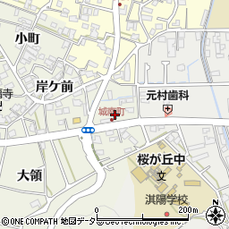 京都府南丹市園部町城南町堂田周辺の地図