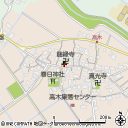 滋賀県野洲市高木716周辺の地図