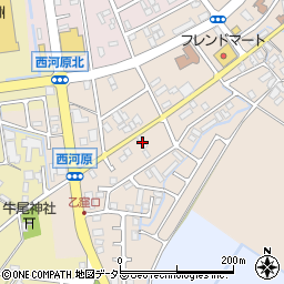 滋賀県野洲市西河原2276周辺の地図