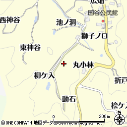 愛知県豊田市国谷町貫場様周辺の地図