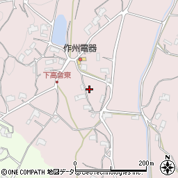 岡山県津山市下高倉東1548周辺の地図