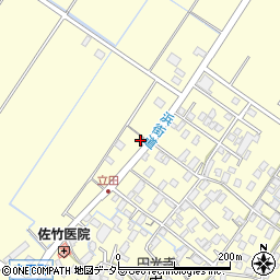 滋賀県守山市立田町4097周辺の地図