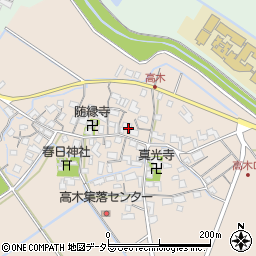 滋賀県野洲市高木748周辺の地図