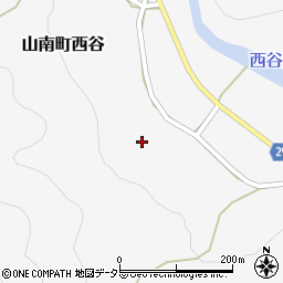 兵庫県丹波市山南町西谷246周辺の地図