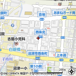 遠藤新聞舗中央支店周辺の地図
