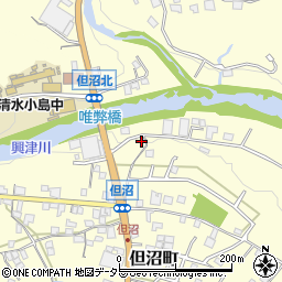 静岡県静岡市清水区但沼町597-1周辺の地図