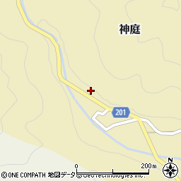岡山県真庭市神庭255周辺の地図