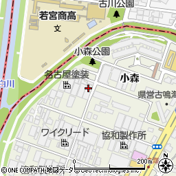 愛知県名古屋市緑区鳴海町長田15周辺の地図