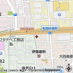 愛知県名古屋市港区名四町41周辺の地図