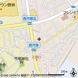 滋賀県野洲市西河原2232周辺の地図