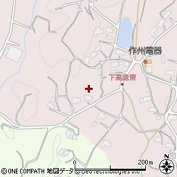 岡山県津山市下高倉東1845-1周辺の地図