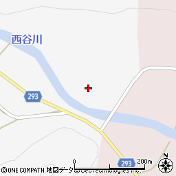 兵庫県丹波市山南町西谷125-3周辺の地図