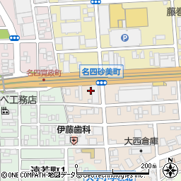 愛知県名古屋市港区名四町35周辺の地図