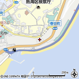 フジタ熱海マンション周辺の地図