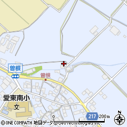 滋賀県東近江市曽根町1523周辺の地図