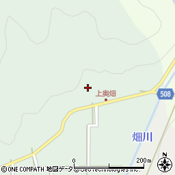 兵庫県丹波篠山市奥畑67周辺の地図