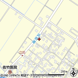 滋賀県守山市立田町1253周辺の地図