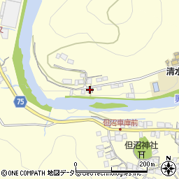 静岡県静岡市清水区但沼町222周辺の地図