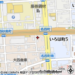 愛知県名古屋市港区名四町16周辺の地図