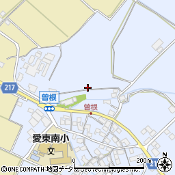 滋賀県東近江市曽根町1515周辺の地図