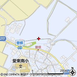 滋賀県東近江市曽根町1517周辺の地図