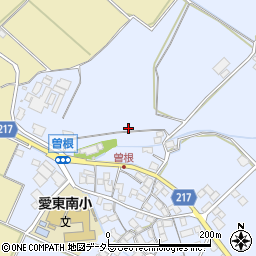 滋賀県東近江市曽根町1519周辺の地図