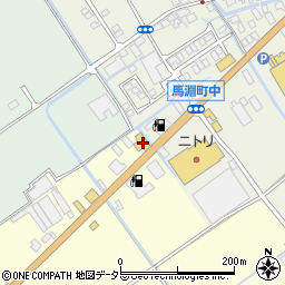 滋賀県近江八幡市東川町128周辺の地図