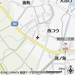 明田肥料店周辺の地図